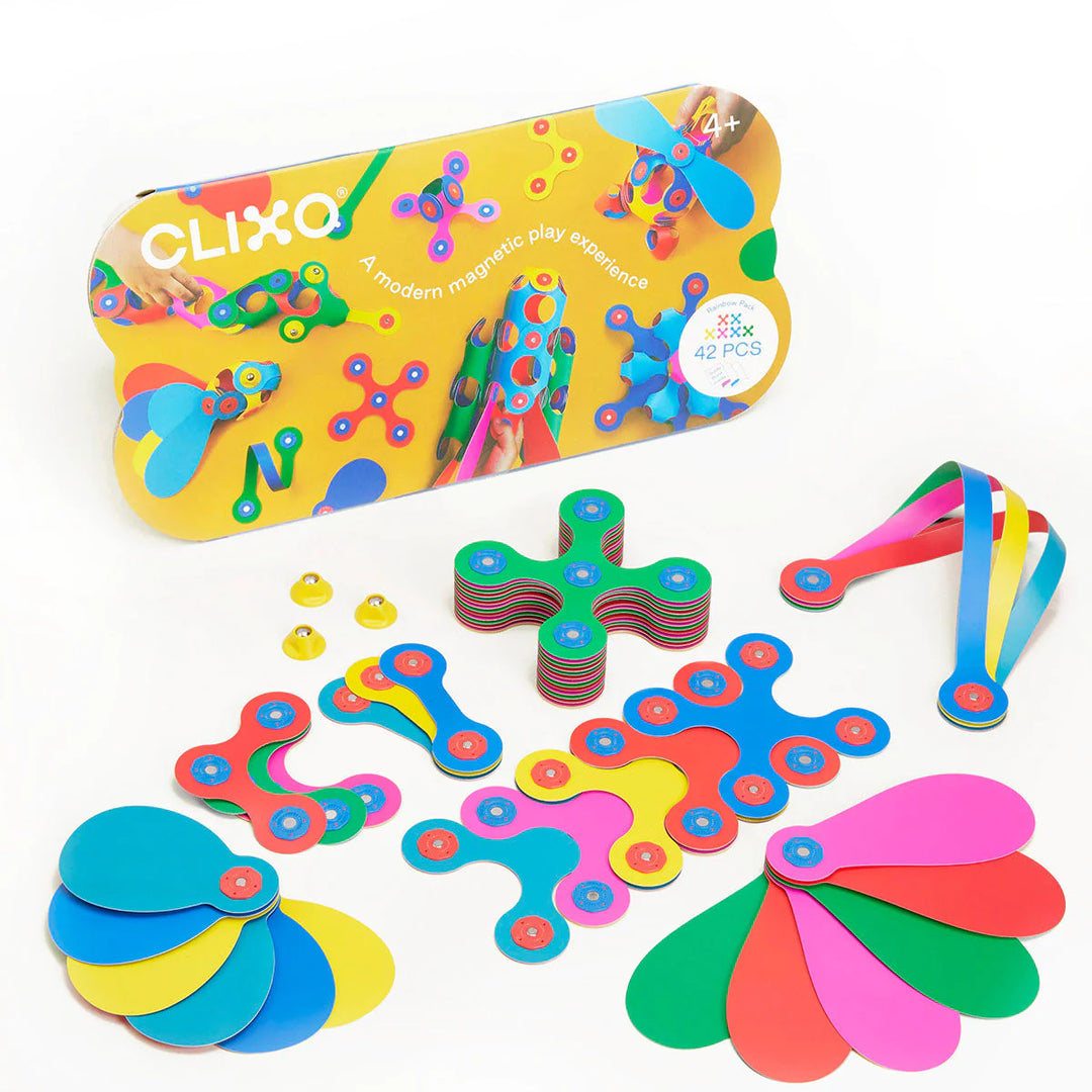 Clixo Rainbow Pack- 42 Pcs