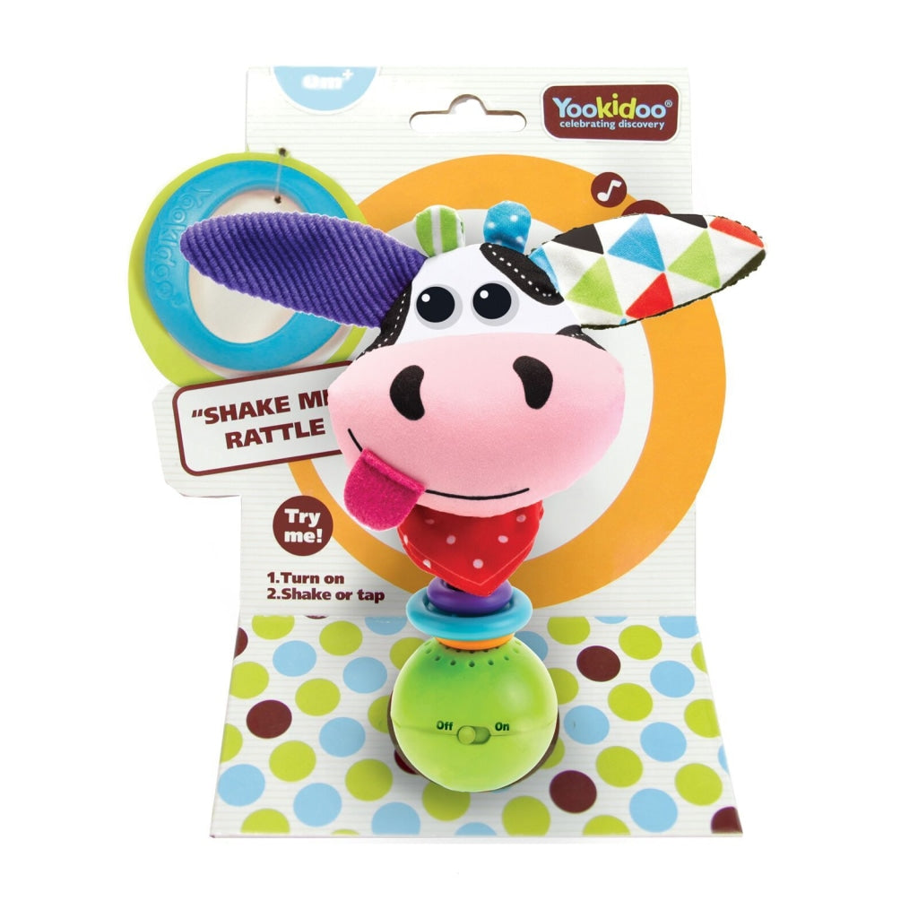 Yookidoo Shake Me Cow Rattle