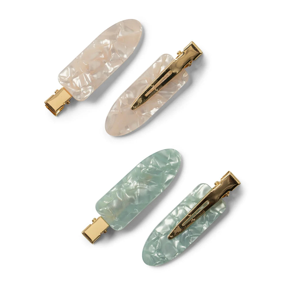 Creaseless Hair Clips 4pack Assortment