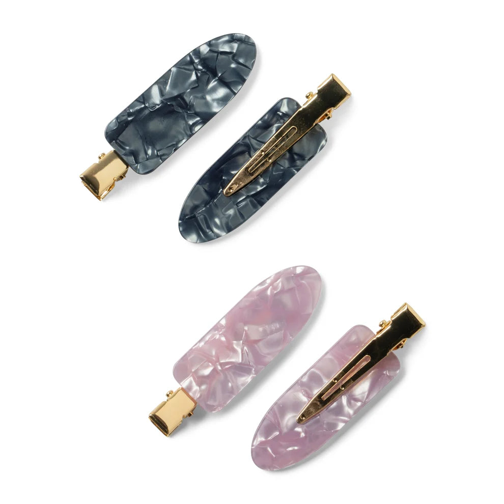 Creaseless Hair Clips 4pack Assortment