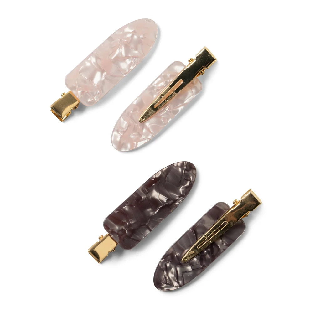 Creaseless Hair Clips 4pack Assortment