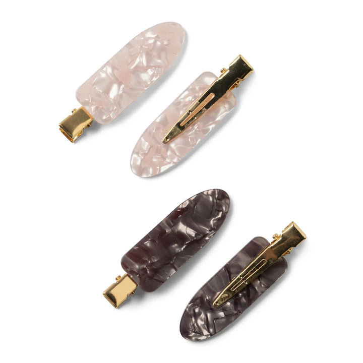 Creaseless Hair Clips 4pack Assortment