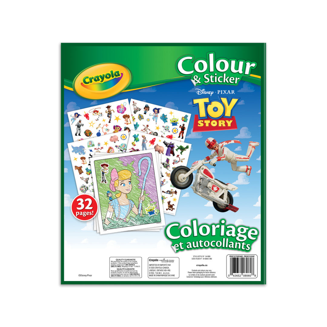 Crayola Toy Story 5 Coloring &amp; Sticker Book