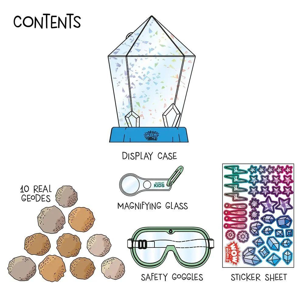 Wow in the World: Break-Open Crystal Geodes
