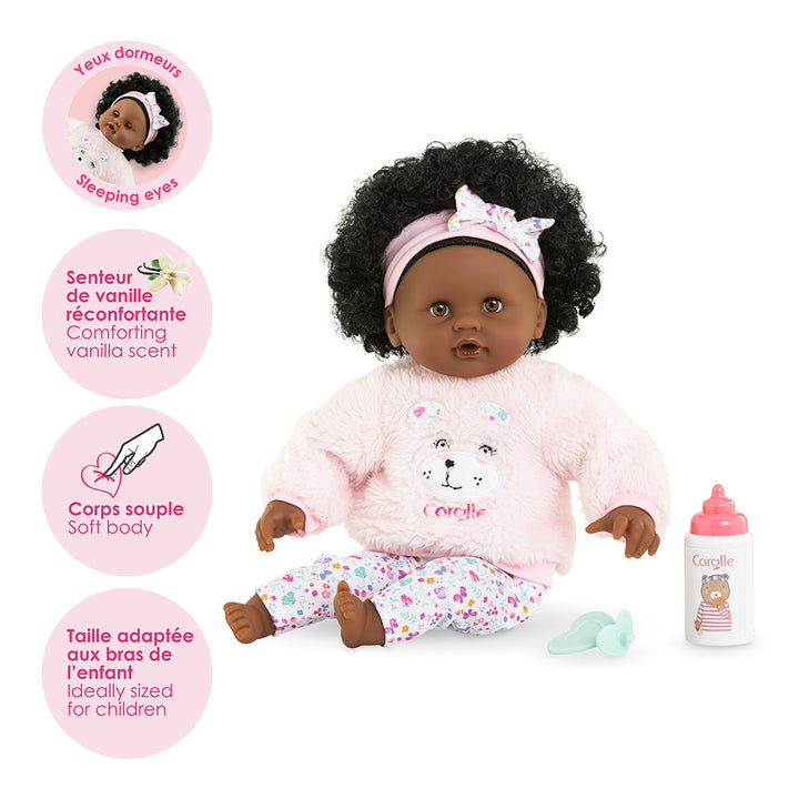 Corolle Mon Premier Bebe Calin Caroline with Hair 12" Doll