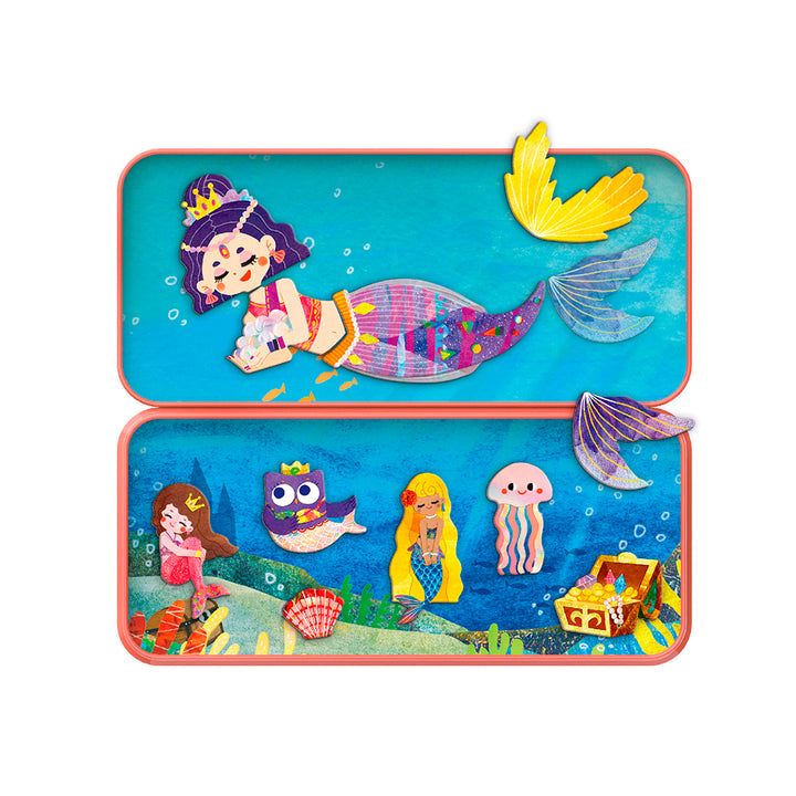 MierEdu - Magnetic Puzzle Box - Mermaids
