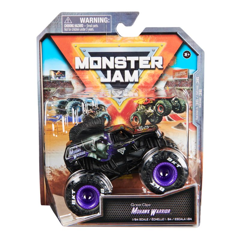 Monster Jam Vehicle Single Pack (1/64th Scale)