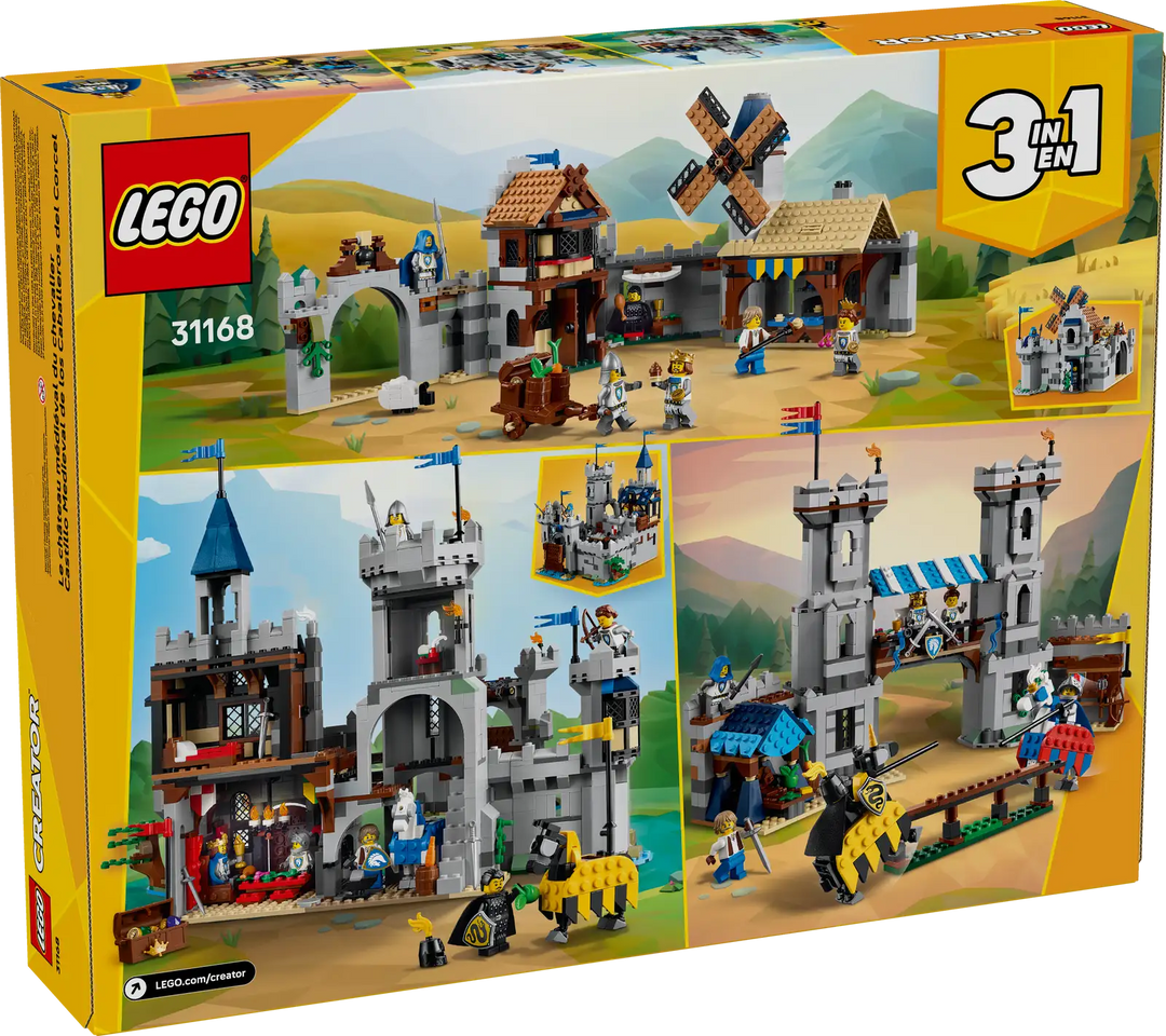 LEGO® Creator 3 in 1 Medieval Horse Knight Castle