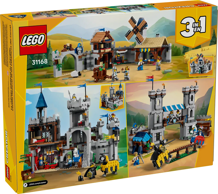 LEGO® Creator 3 in 1 Medieval Horse Knight Castle