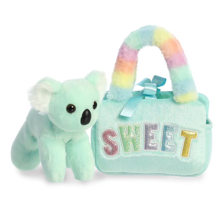Fancy Pals™ 6.5" Rainbow Sweet™ Plush &amp; Carrier Set