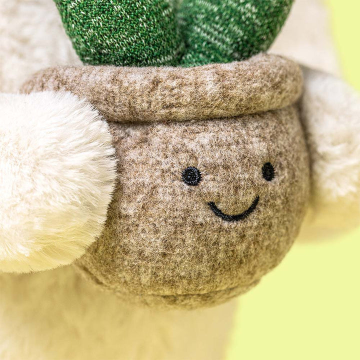 Jellycat Cream Bunny with Plant - LIMIT OF ONE PER CUSTOMER