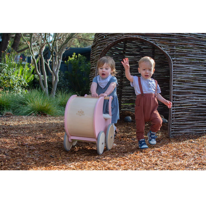 Kinderfeets Pram 2-in-1 Walker Rose