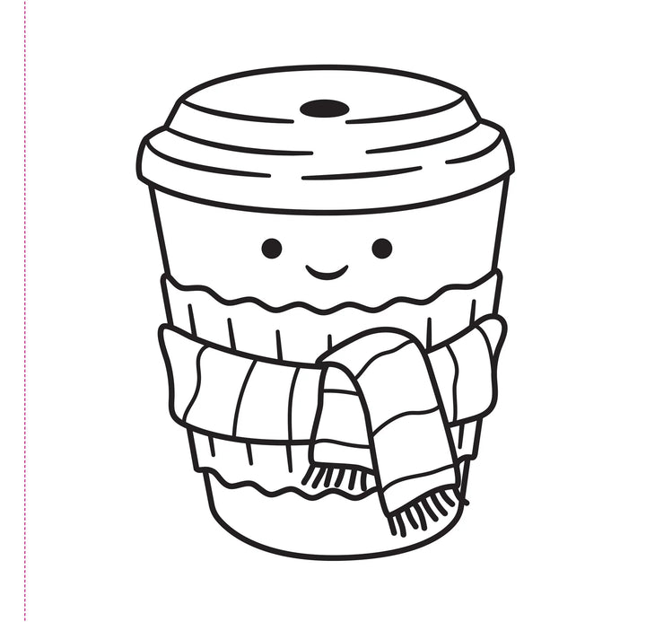 Color Me Cozy Adult Colouring Book