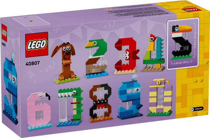 LEGO® Birthday Numbers