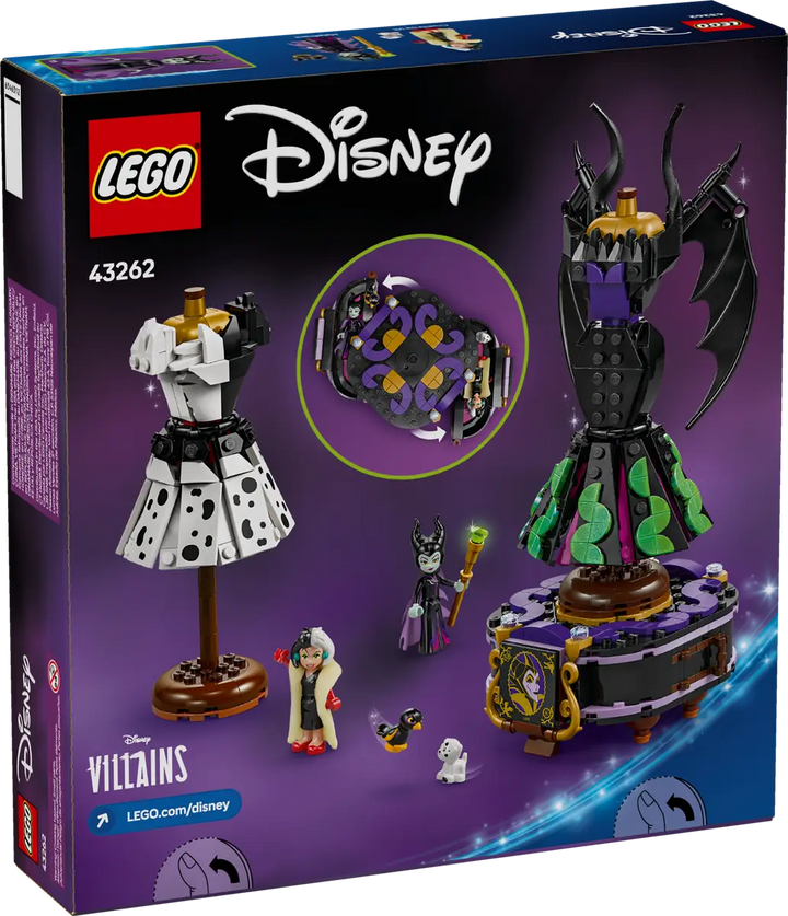 Lego® Disney Maleficent's and Cruella De Vil's Dresses