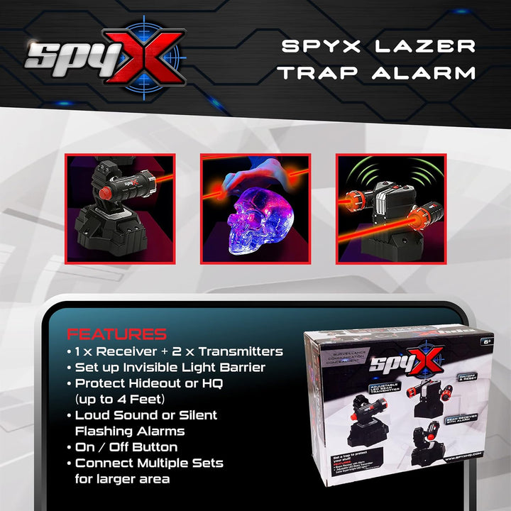 SpyX Lazer Trap Alarm