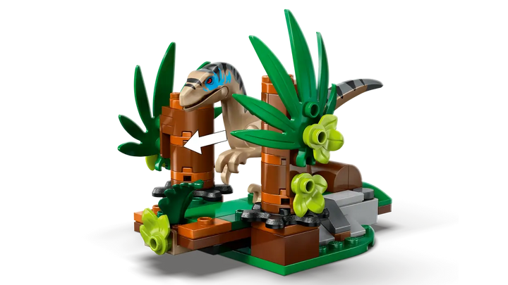 Lego Jurassic World Raptor Off-Road Escape