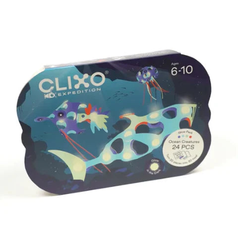 Clixo Ocean Creatures Pack 24 Pcs