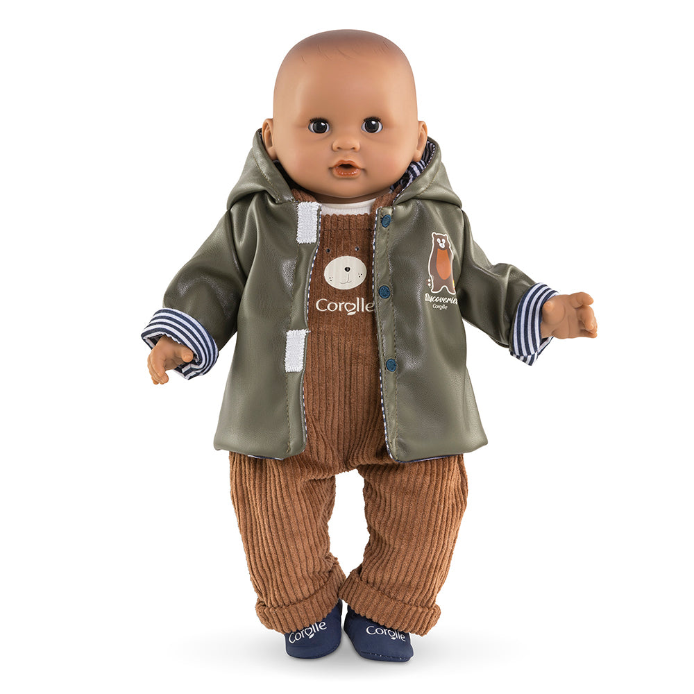 Corolle Little Explorer - Reversible Raincoat for 12" Baby Doll