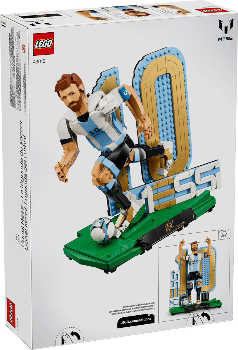 LEGO® Editions Lionel Messi – Soccer Legend