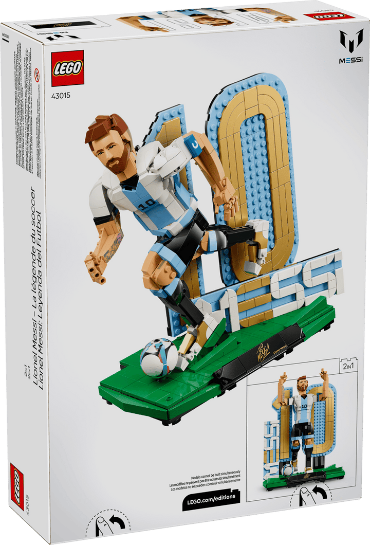 LEGO® Editions Lionel Messi – Soccer Legend