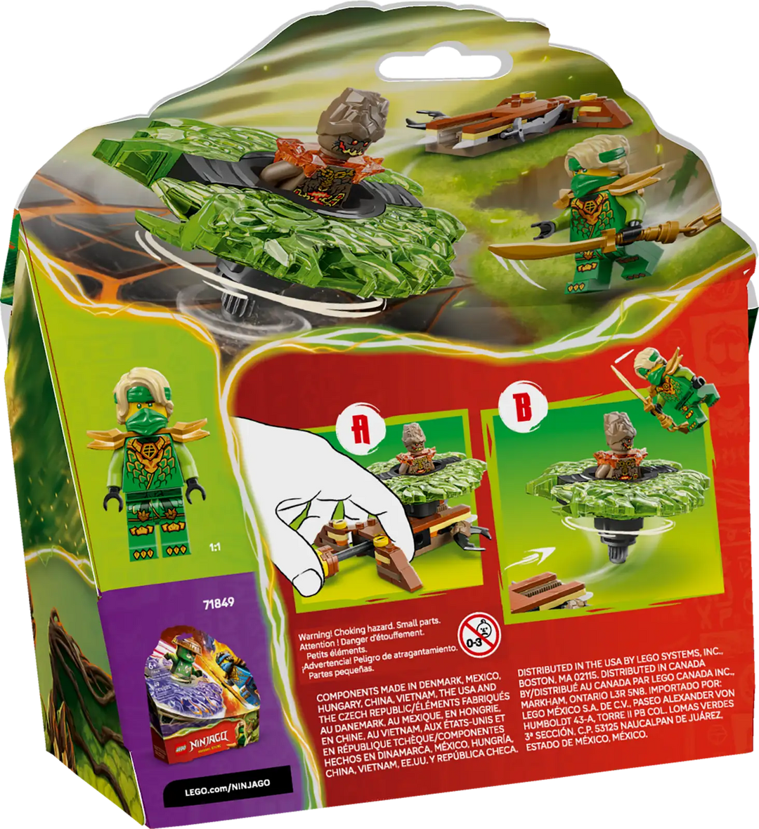 Lego® Ninjago® Lloyd vs. Earth Monster Spinner