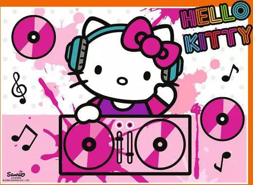 Ravensburger Hello Kitty: Dream Big, Sparkle More! 4 In A Box - 12, 16, 20, 24 pc Puzzle