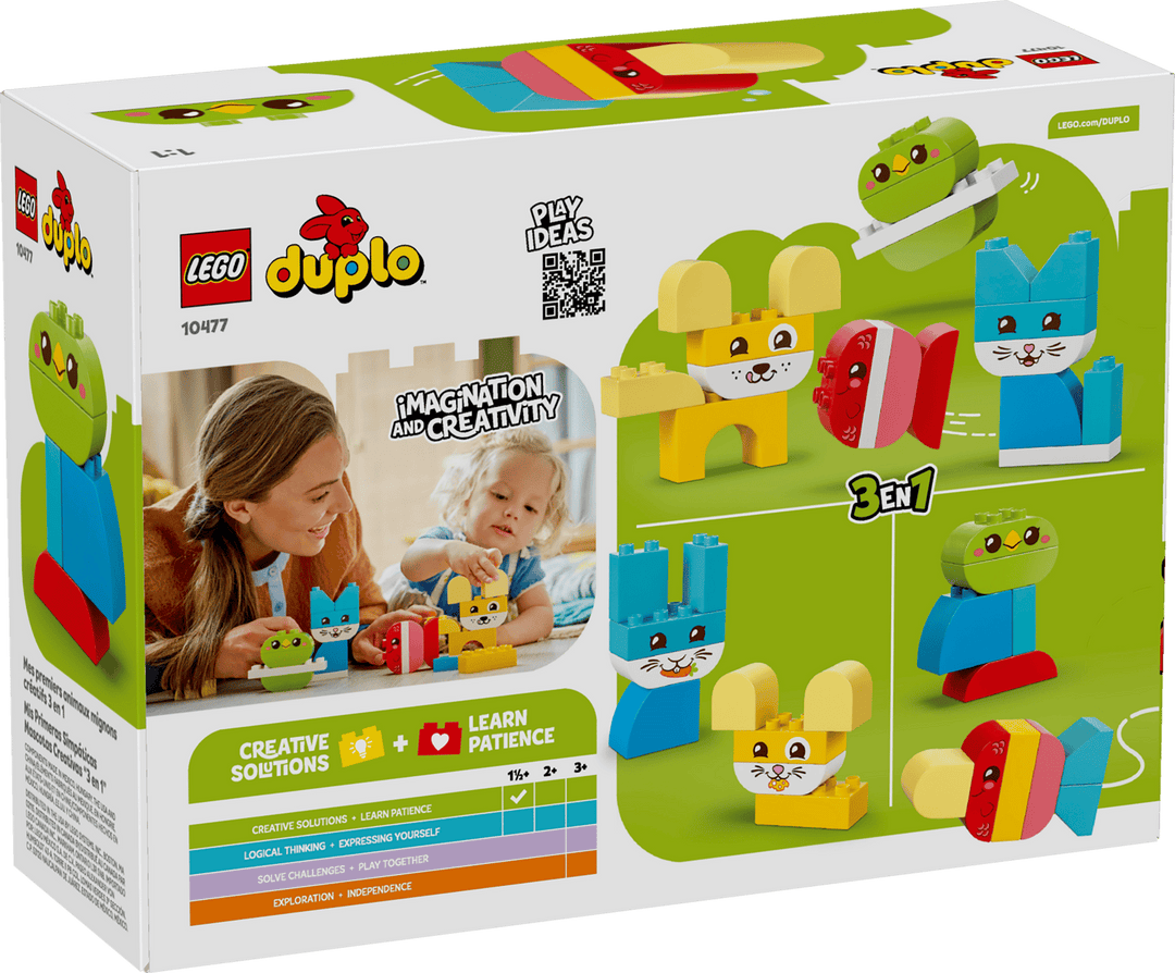 LEGO® Duplo® 3 in 1 Creative Cute Pets