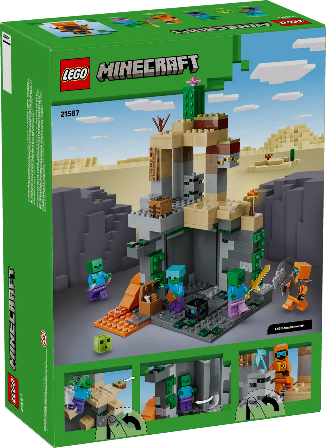 Lego® Minecraft® Zombie Dungeon