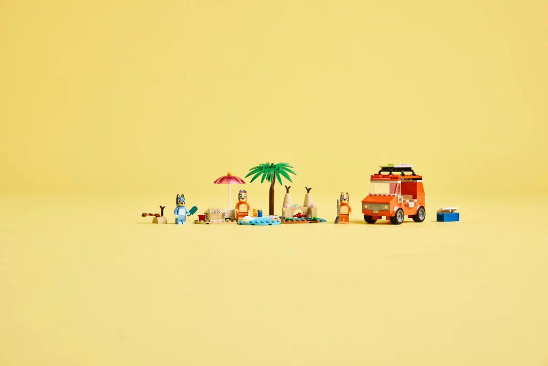 Lego® Bluey's Beach & Family Car Trip
