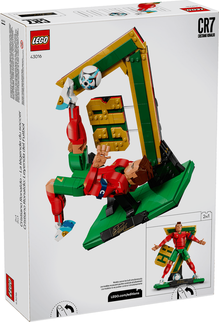 LEGO® Editions Cristiano Ronaldo – Soccer Legend