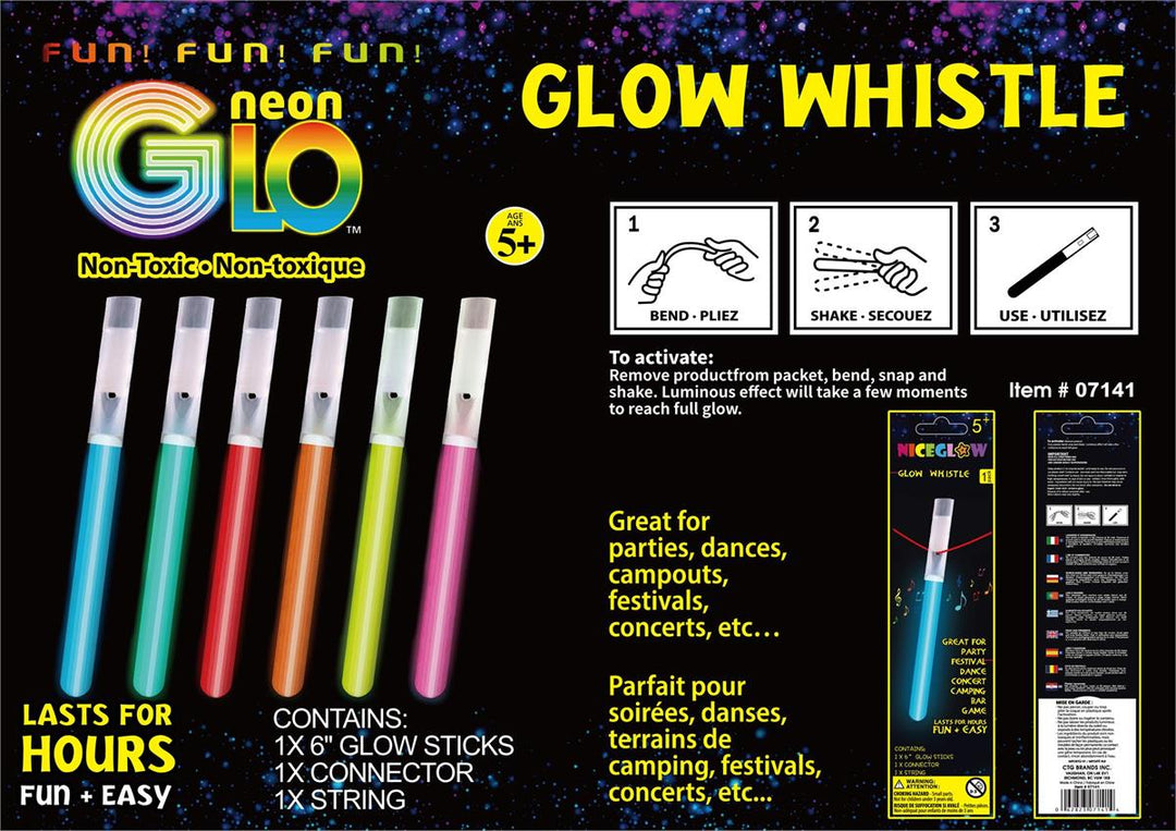 Neon Glow Whistle