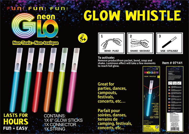 Neon Glow Whistle