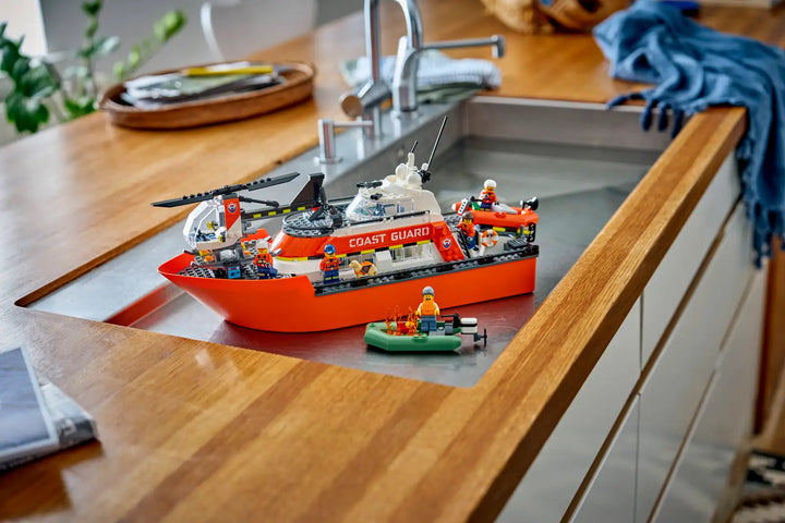 LEGO® City Coast Guard Rescue Boat &amp; Helicopter
