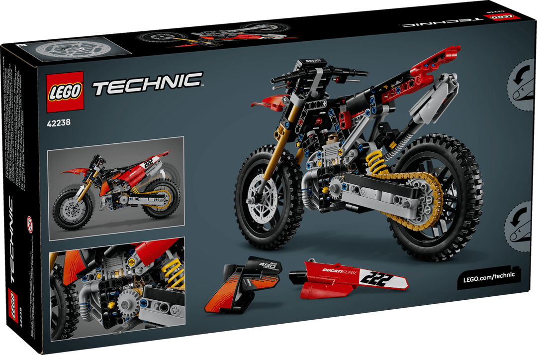 Lego® Technic™ Ducati Desmo450 MX Factory Motorcycle