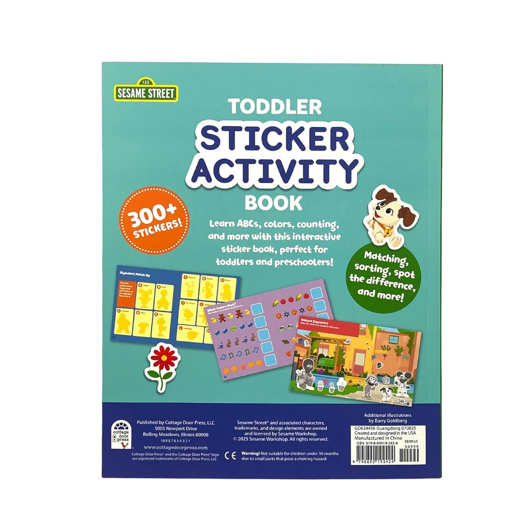 Sesame Street Toddler Sticker Activity Book