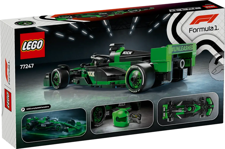 Lego® Speed Champions KICK Sauber F1® Team C44 Race Car