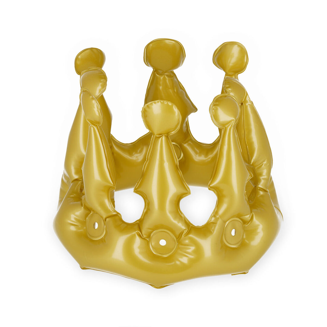 Party Prince - Gold Inflatable Crown