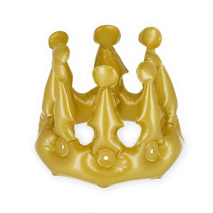 Party Prince - Gold Inflatable Crown
