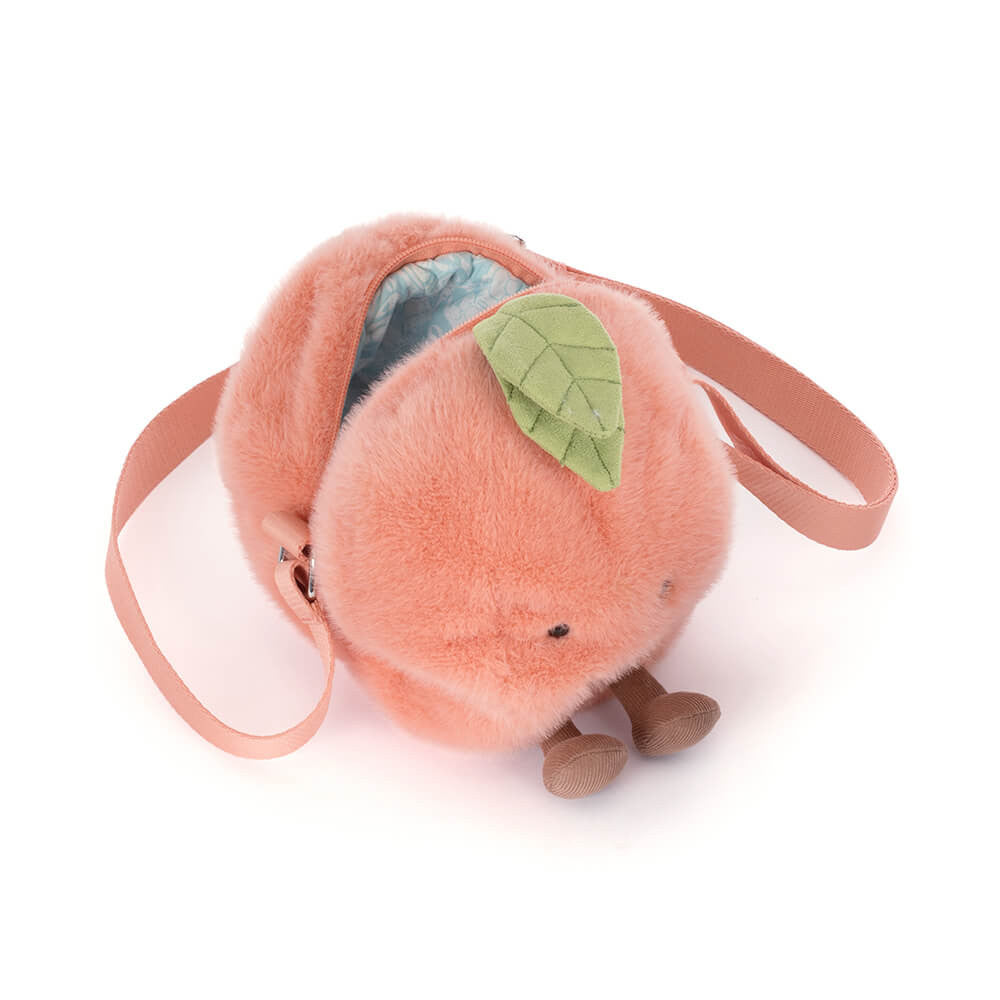 Jellycat Amuseables Peach Shoulder Bag - LIMIT ONE PER CUSTOMER