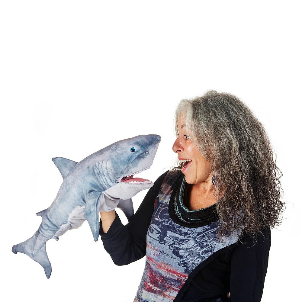 Folkmanis Great White Shark Hand Puppet