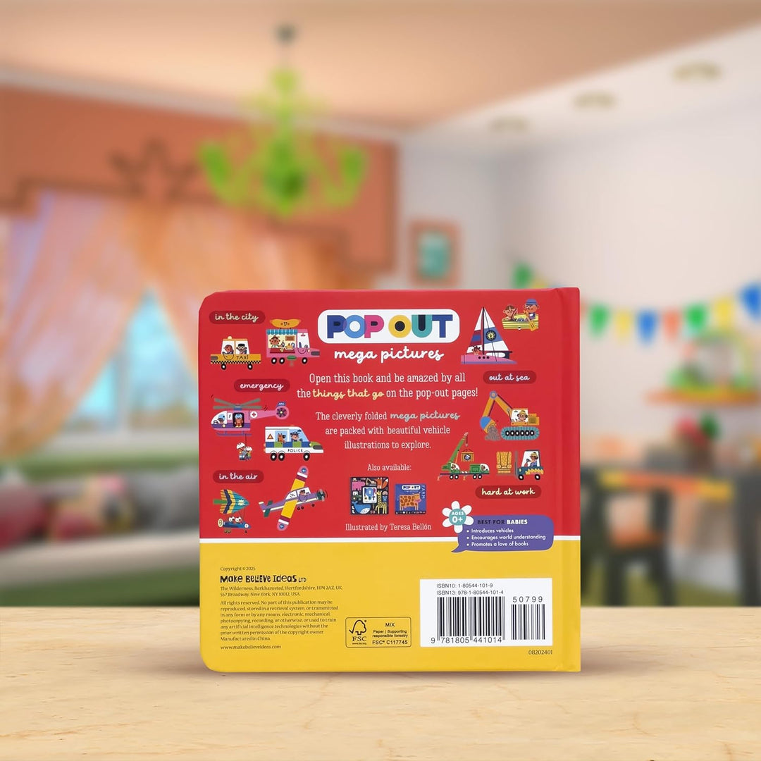 Pop Out Mega Pictures - Vehicles