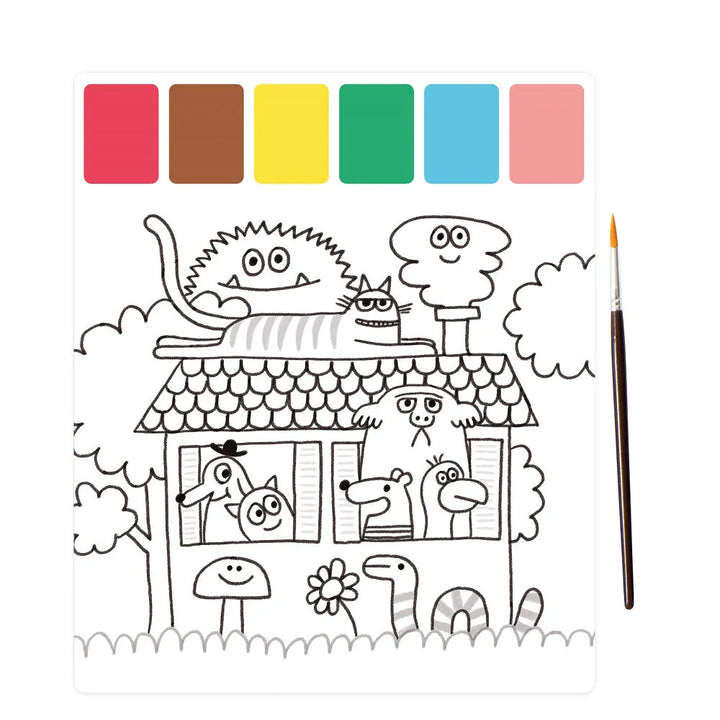 Moulin Roty Schmouks - Palette Painting