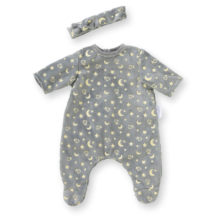 Corolle Glow in The Dark Pajamas & Headband for 12" Baby Doll