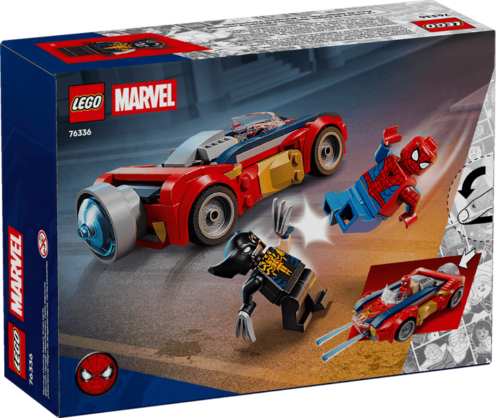 Lego® Marvel Spider-Man Car vs. Venomized Wolverine