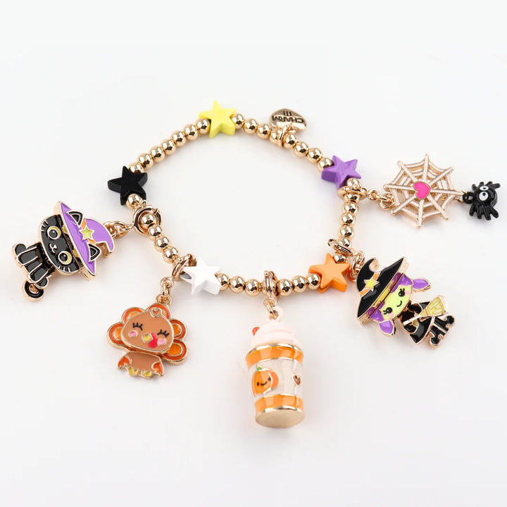 CHARM IT! Gold Pumpkin Spice Latte Charm