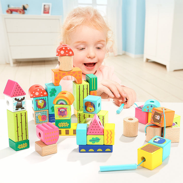 Top Bright - Forest Animal Building Blocks