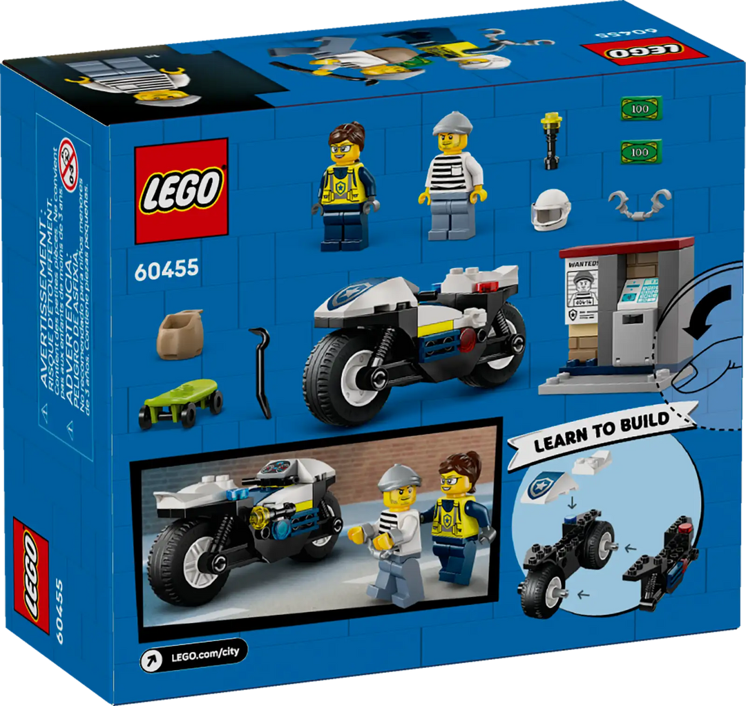 LEGO® City Police Motorcycle Chase
