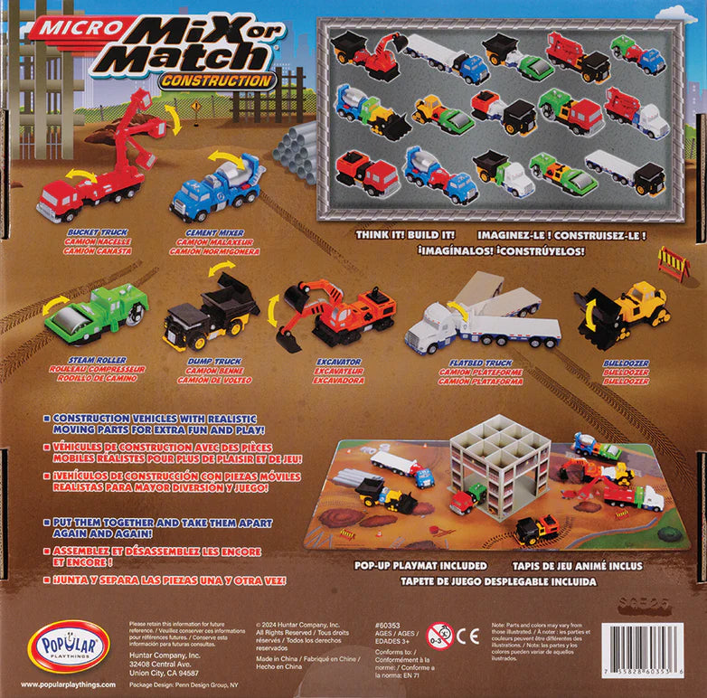 MICRO Mix or Match Vehicles Construction