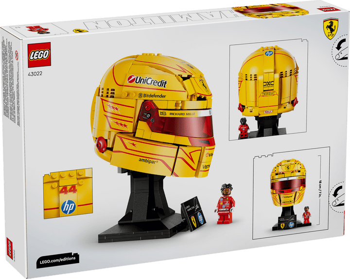 LEGO® Editions Scuderia Ferrari HP Lewis Hamilton Helmet